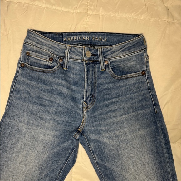 American Eagle Men's Blue Jeans Size 28x28. #30 - Picture 2 of 12